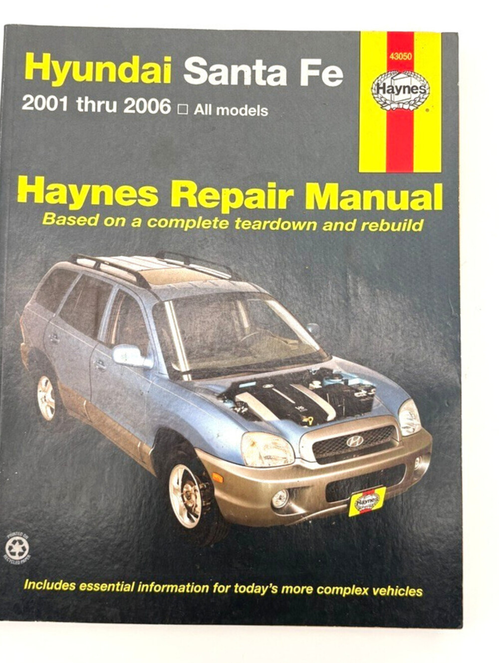 Haynes 2001-2006 Hyundai Santa Fe Repair Manual #43050